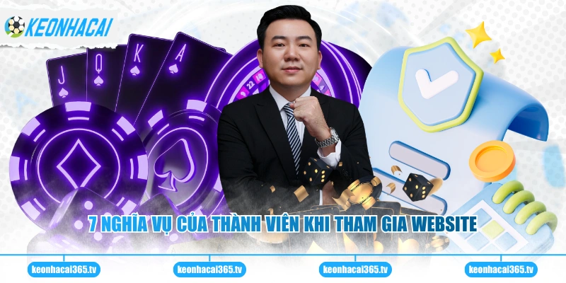7 nghĩa vụ của thành viên khi tham gia website