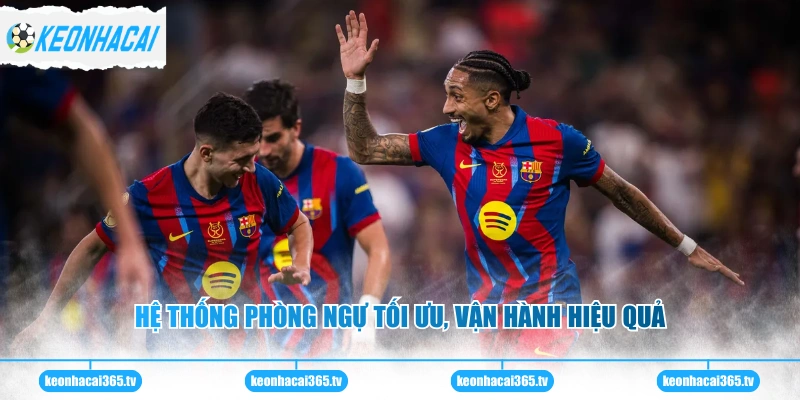 Hệ thống phòng ngự tối ưu, vận hành hiệu quả