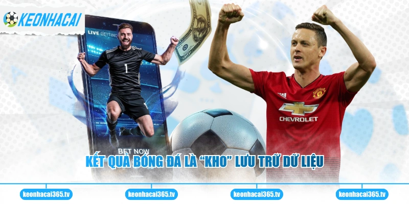 Kết quả bóng đá là “kho” lưu trữ dữ liệu