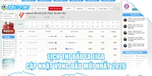 Lịch Thi Đấu La Liga - Cập Nhật Vòng Đấu Mới Nhất 2026