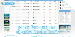 Lịch Thi Đấu Ngoại Hạng Anh - Cập Nhật Thông Tin Mới Nhấtng Tin Mới Nhất