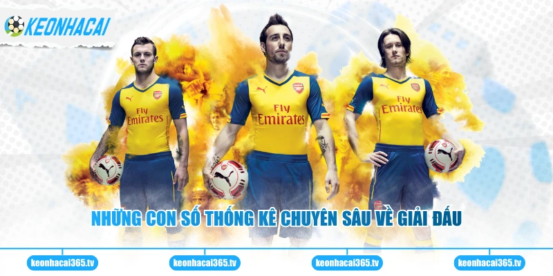 Những con số thống kê chuyên sâu về giải đấu