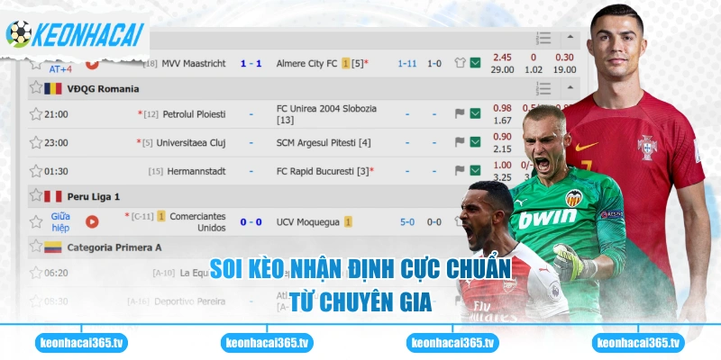 Soi kèo nhận định cực chuẩn từ chuyên gia