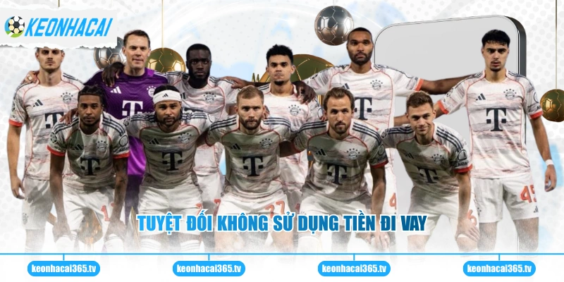 Tuyệt đối không sử dụng tiền đi vay