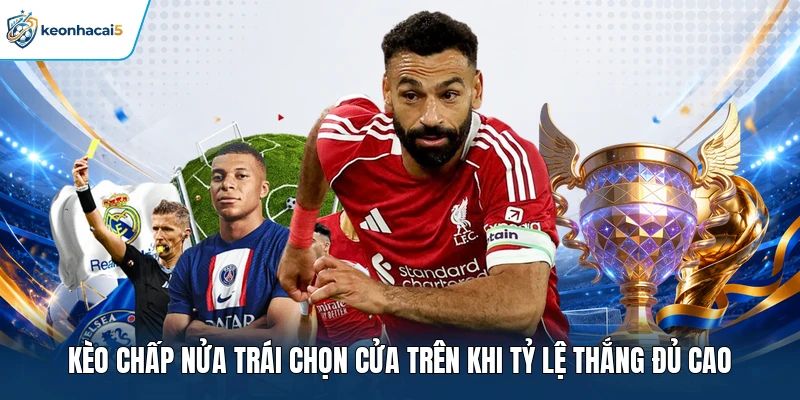 Kèo chấp nửa trái chọn cửa trên khi tỷ lệ thắng đủ cao
