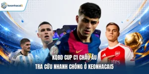 KQBD Cup C1 Châu Âu
